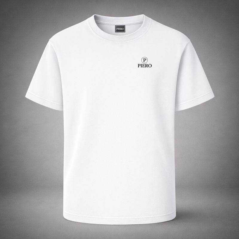 “Volcano White Tee” / PIERO – FORCE WITHIN