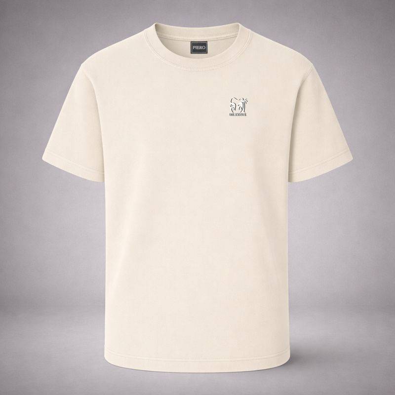 “LA Drop Ecru Tee” / PIERO – COAST VISION