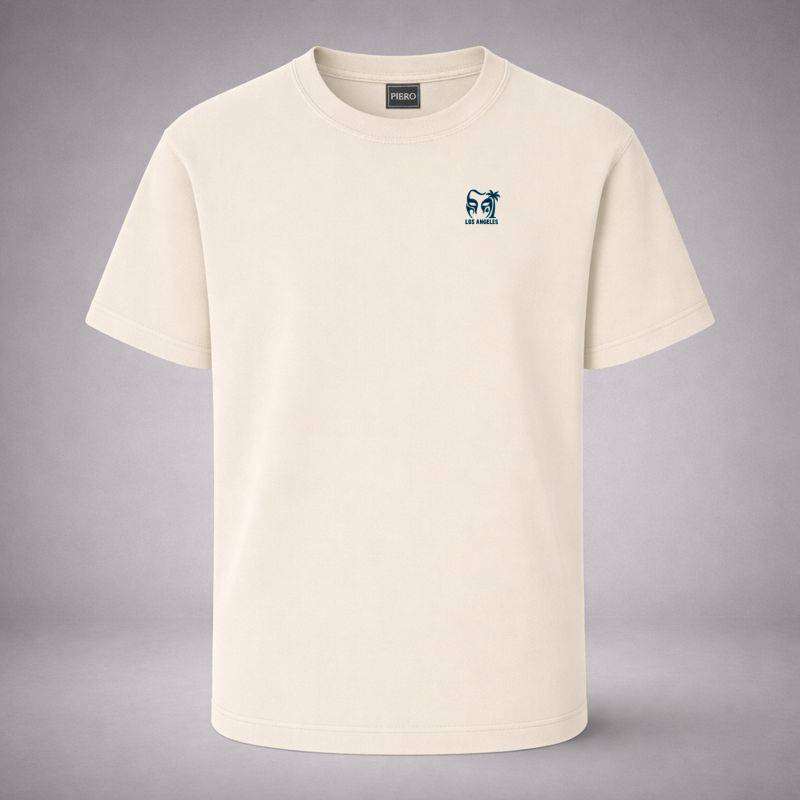 “LA Faded Ecru Tee” / PIERO – CALM PRESENCE