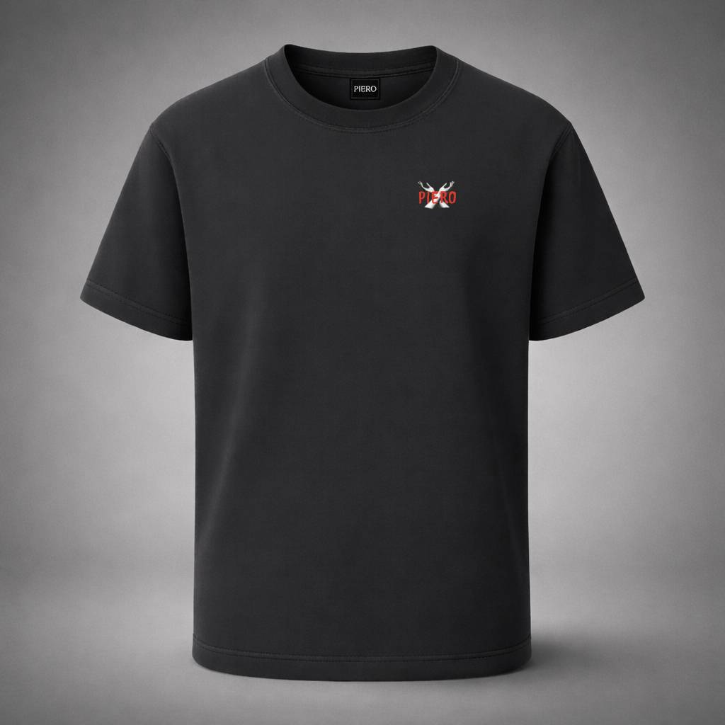 “Welcome Black Tee” / PIERO – THE FUTURE IS NOW