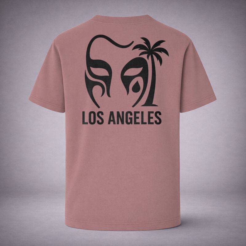 “LA Drop Pink Tee” / PIERO – COAST VISION