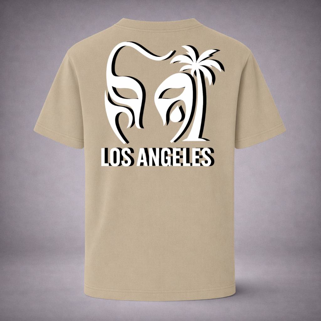 “LA Drop Khaki Tee” / PIERO – COAST VISION