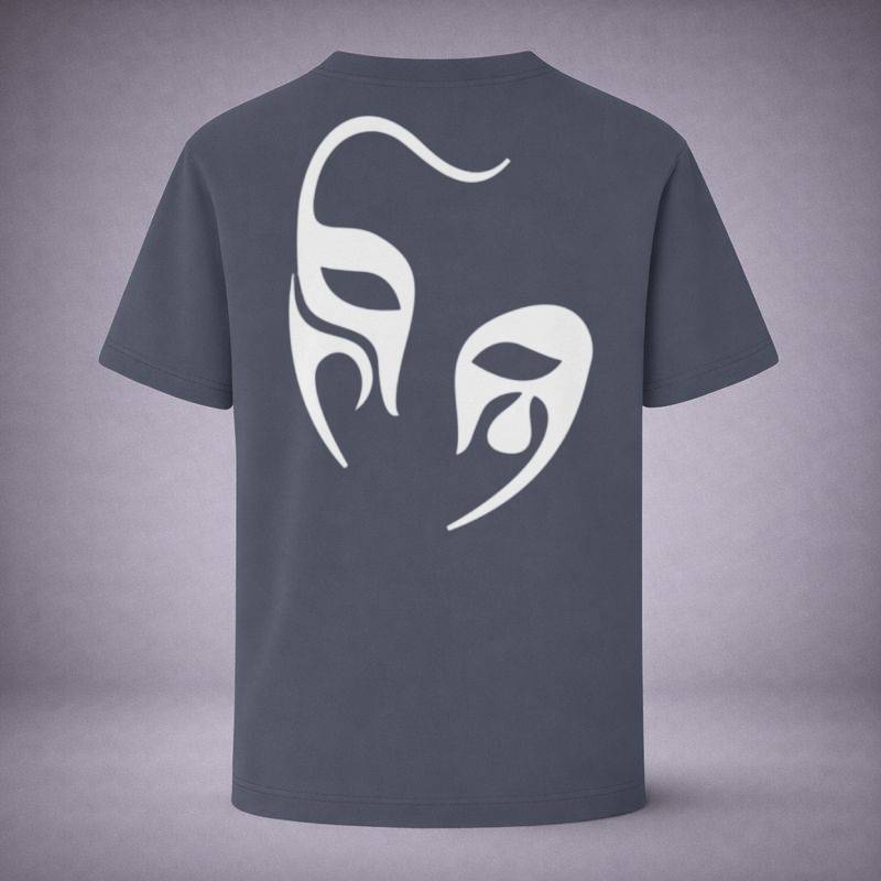 “Signature Mask Indigo Tee” / PIERO – ICON IN MOTION