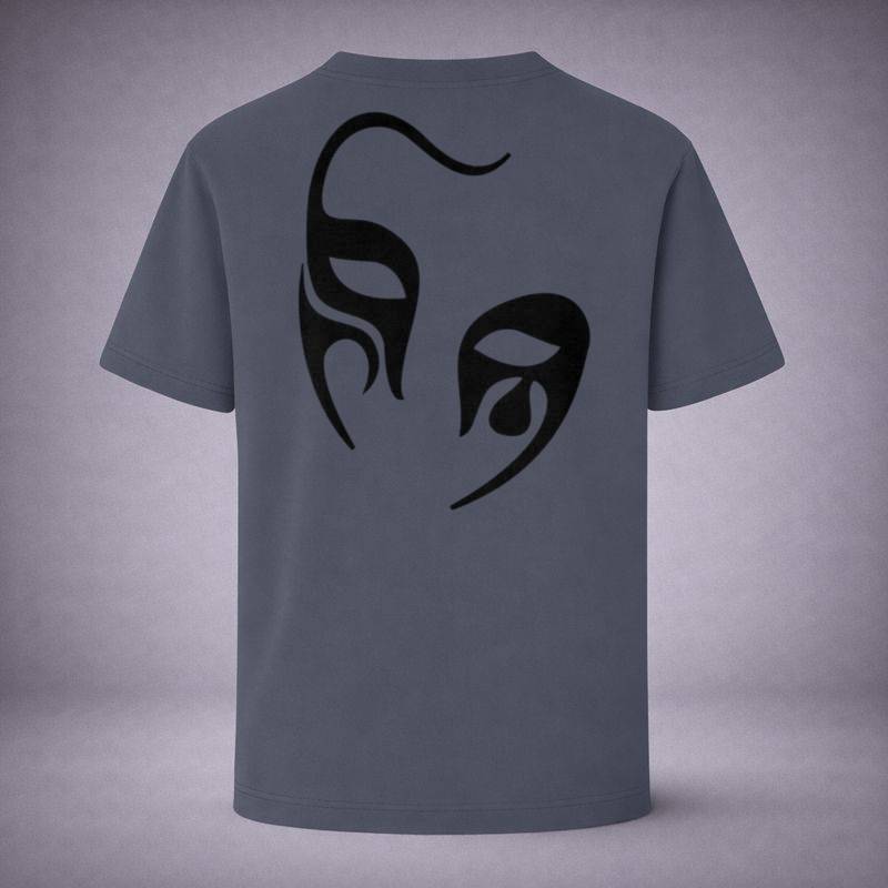 “Signature Mask Indigo Tee” / PIERO – BL ICON IN MOTION