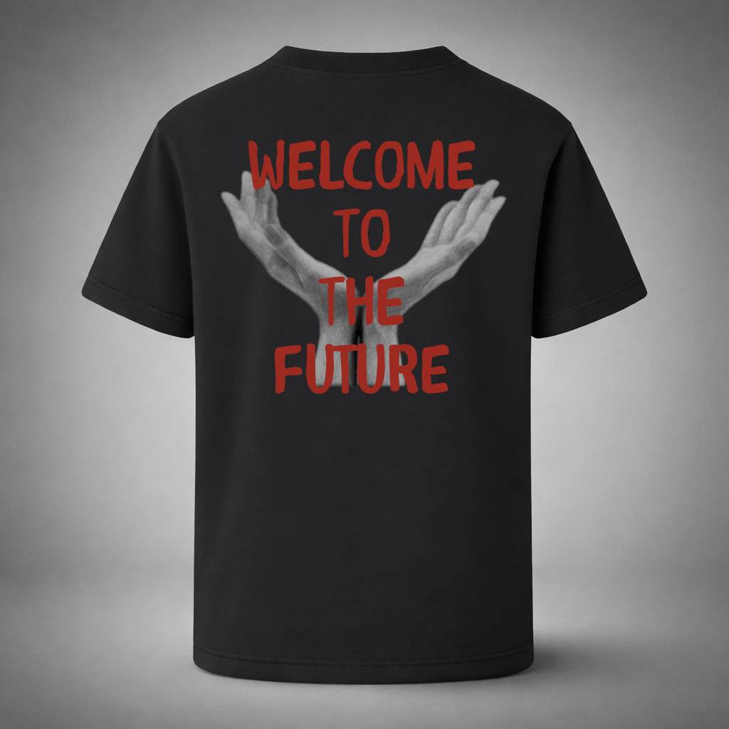 “Welcome Black Tee” / PIERO – THE FUTURE IS NOW