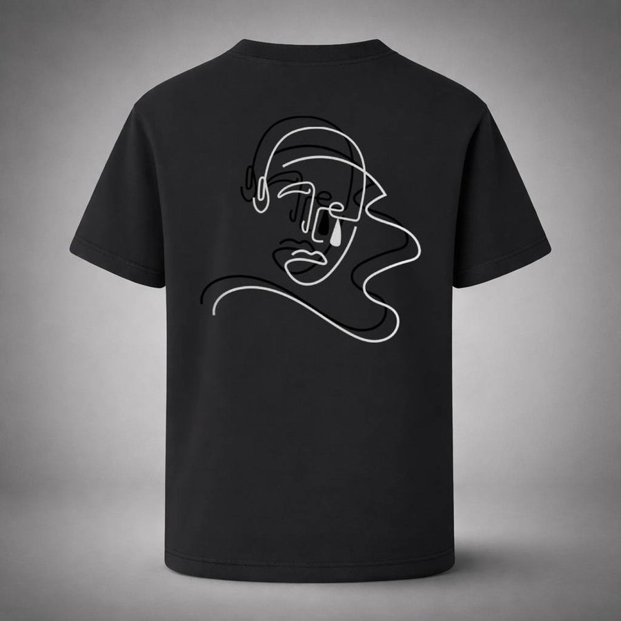 "One Line Black Tee" / PIERO – EMOTIONS IN FREQUENCY