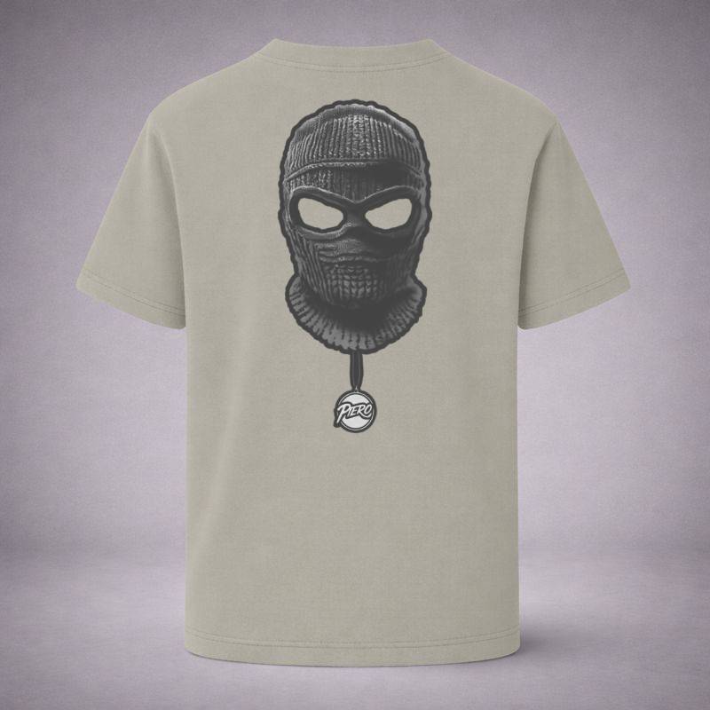 “The Balaclava Drop EucalyptusTee” / PIERO – CODED PRESENCE