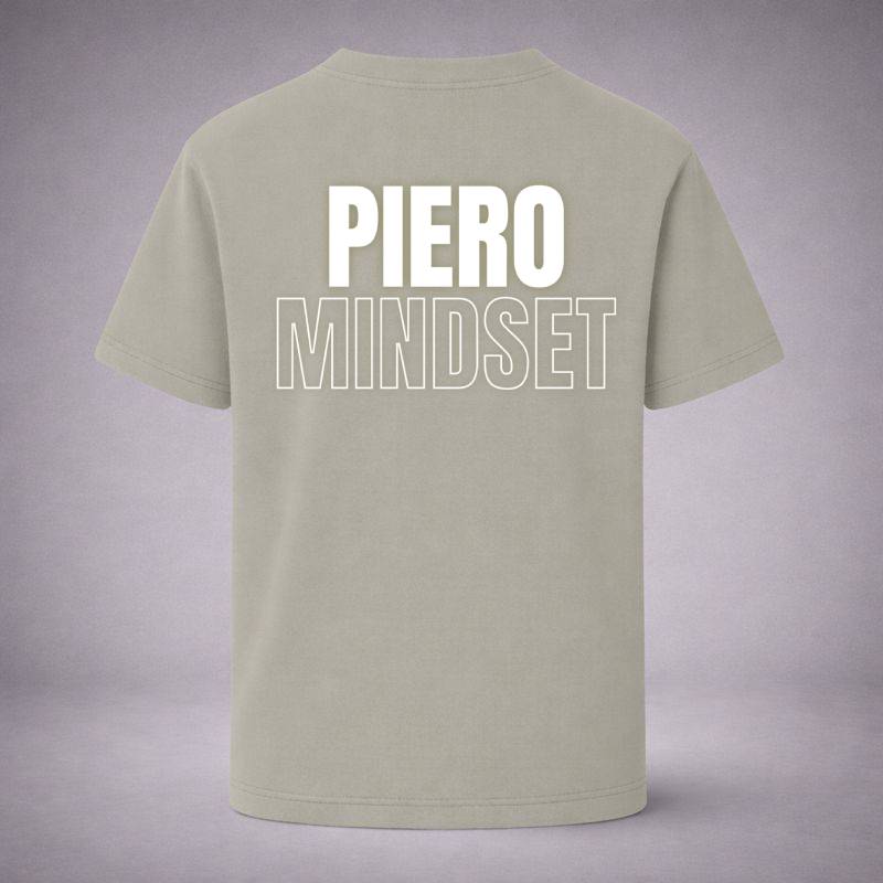 “Mindset Bold Eucalyptus Tee” / PIERO – NOTHING LOUDER THAN FOCUS