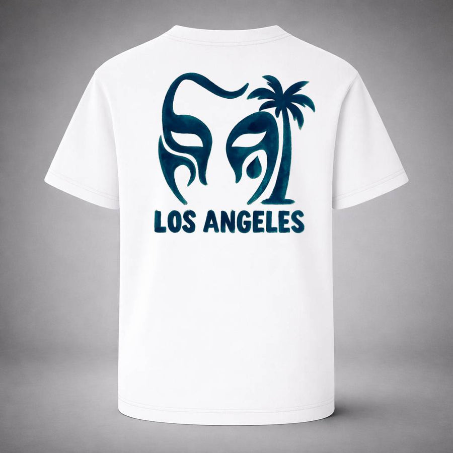 “LA Faded White Tee” / PIERO – CALM PRESENCE