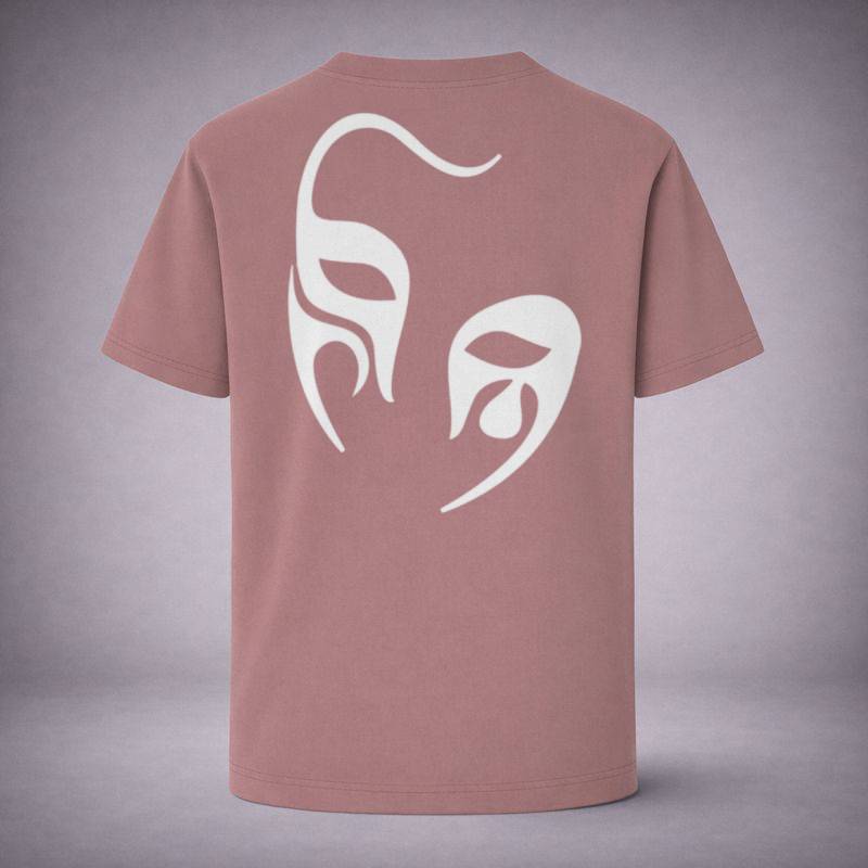 “Signature Mask Pink Tee” / PIERO – ICON IN MOTION