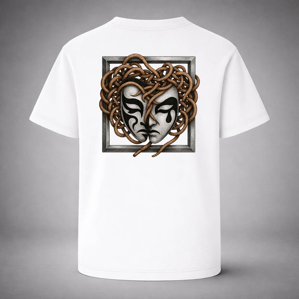 “Medusa Frame White Tee” / PIERO – POWER IN SILENCE