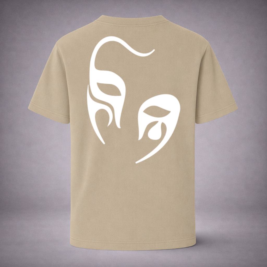 “Signature Mask Khaki Tee” / PIERO – ICON IN MOTION
