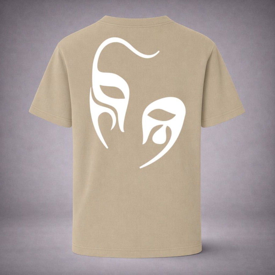 “Signature Mask Khaki Tee” / PIERO – ICON IN MOTION