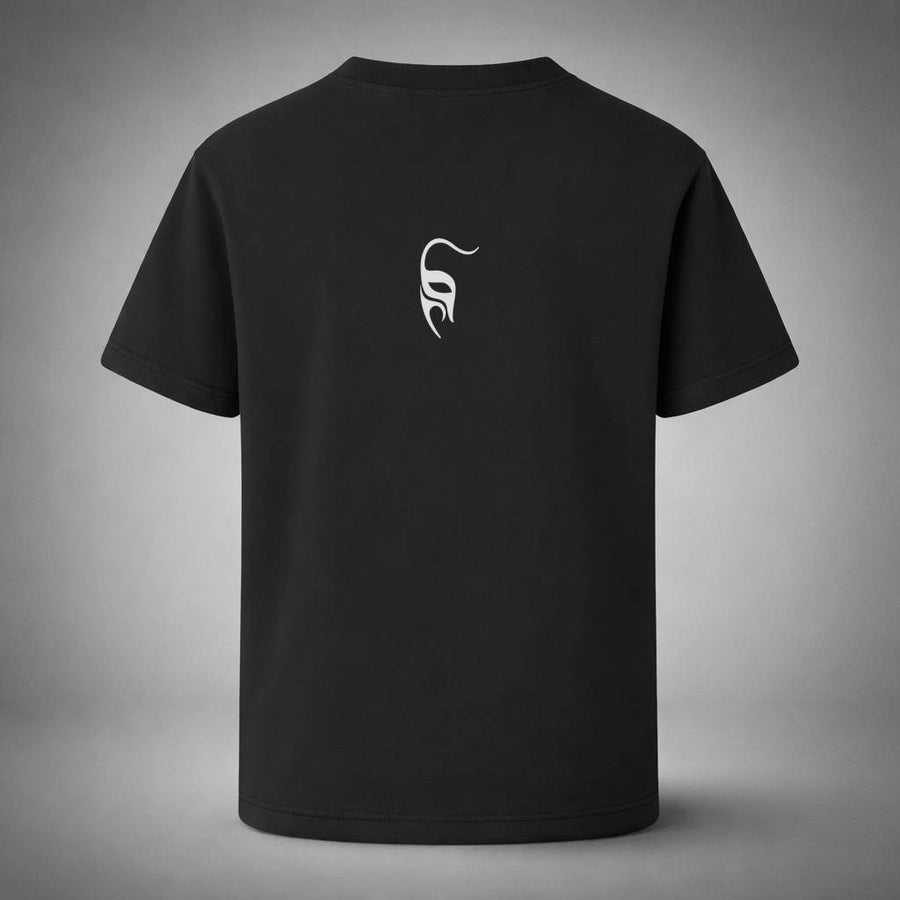 “Tearmask Black Tee” / PIERO – VIOLENCE & VULNERABILITY