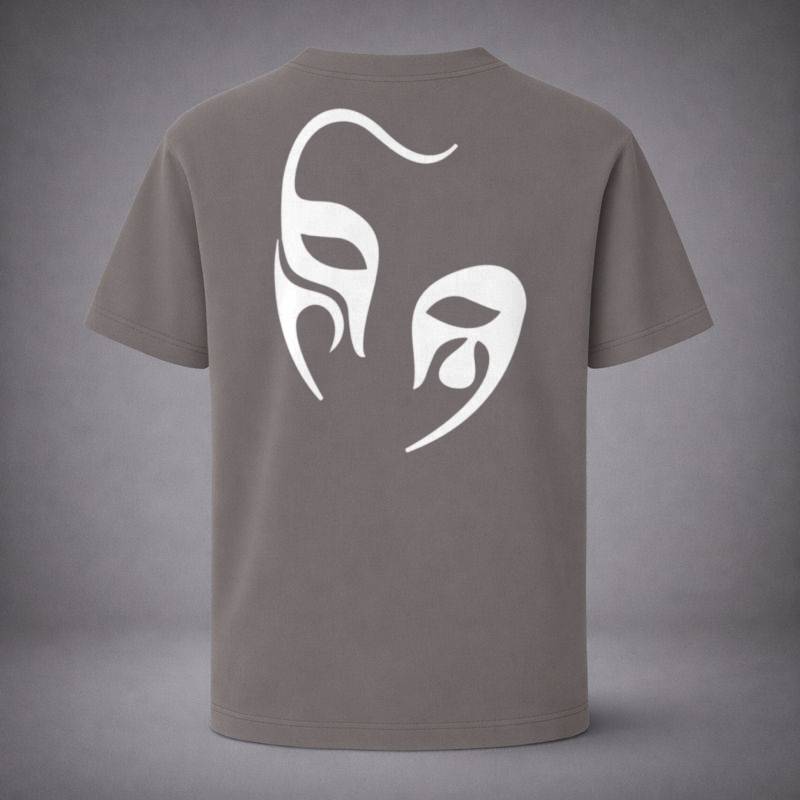 “Signature Mask Grey Tee” / PIERO – ICON IN MOTION