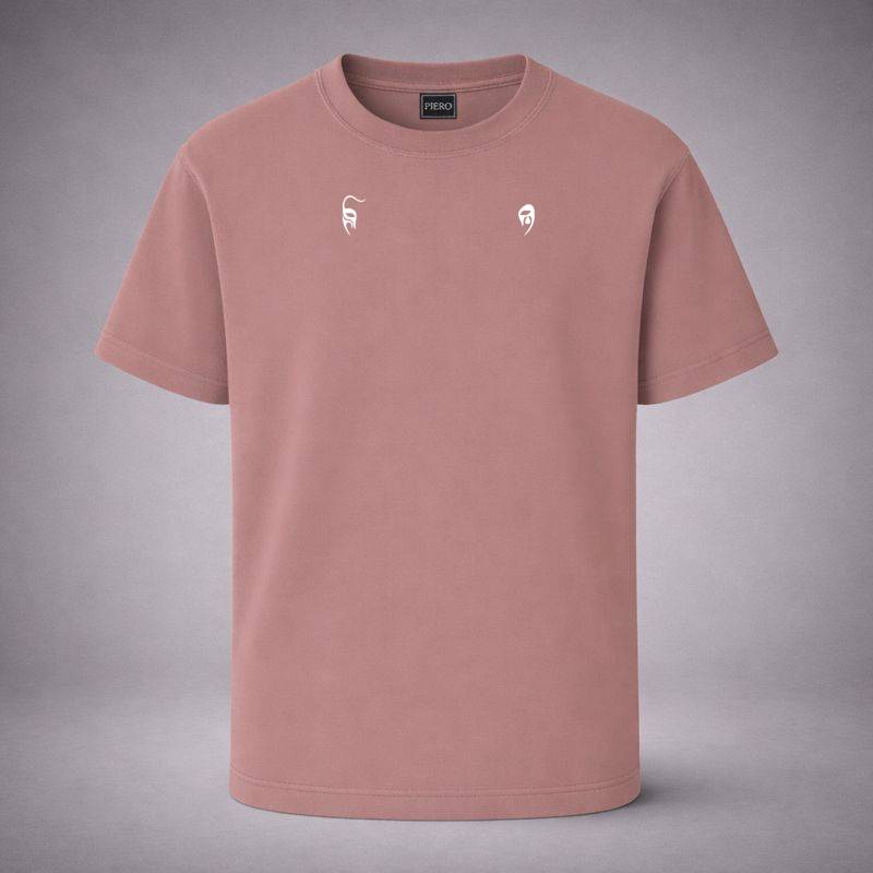 “Twin Mask Pink Tee” / PIERO – BALANCE & DUALITY